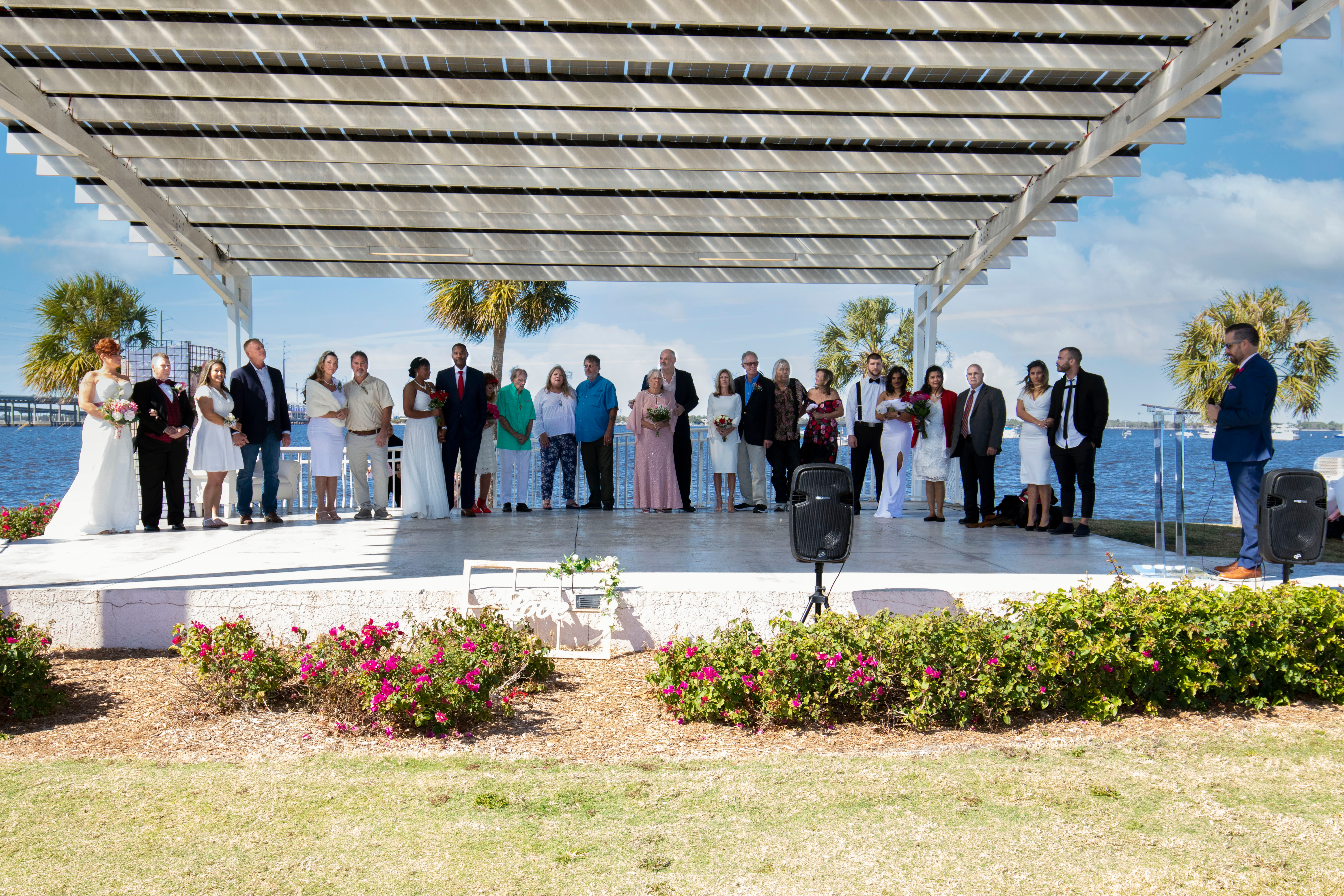 2022 Valentine’s Day Group Wedding at Laishley park.  