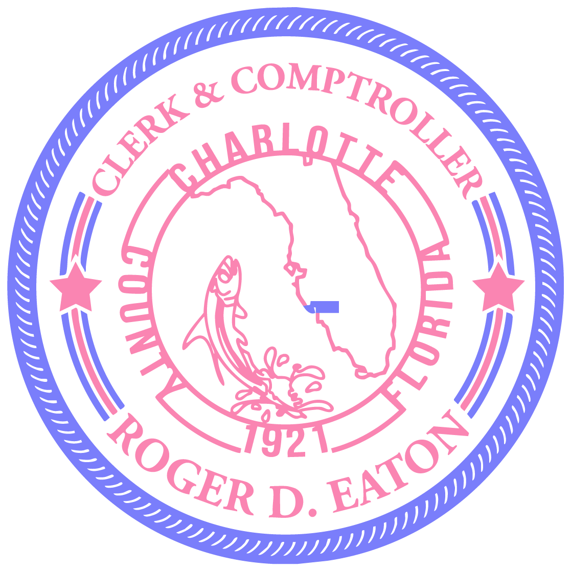 Charlotte County Clerk and Comptroller Badge